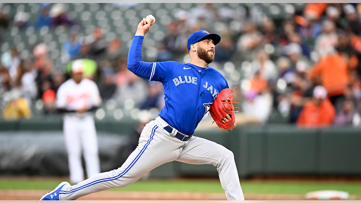 Anthony Bass pitches