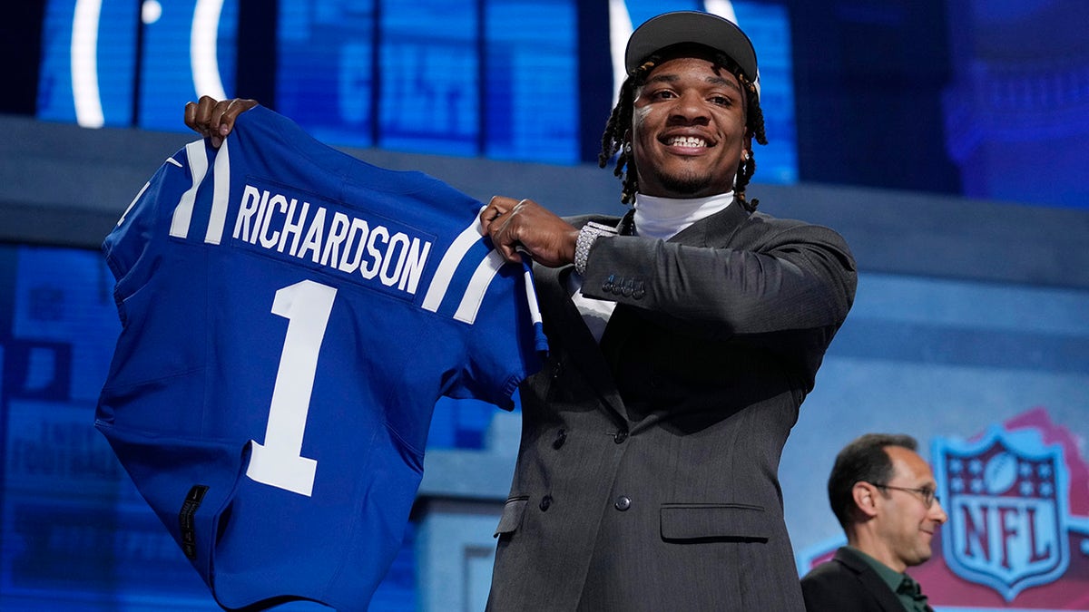 Anthony Richardson at the draft