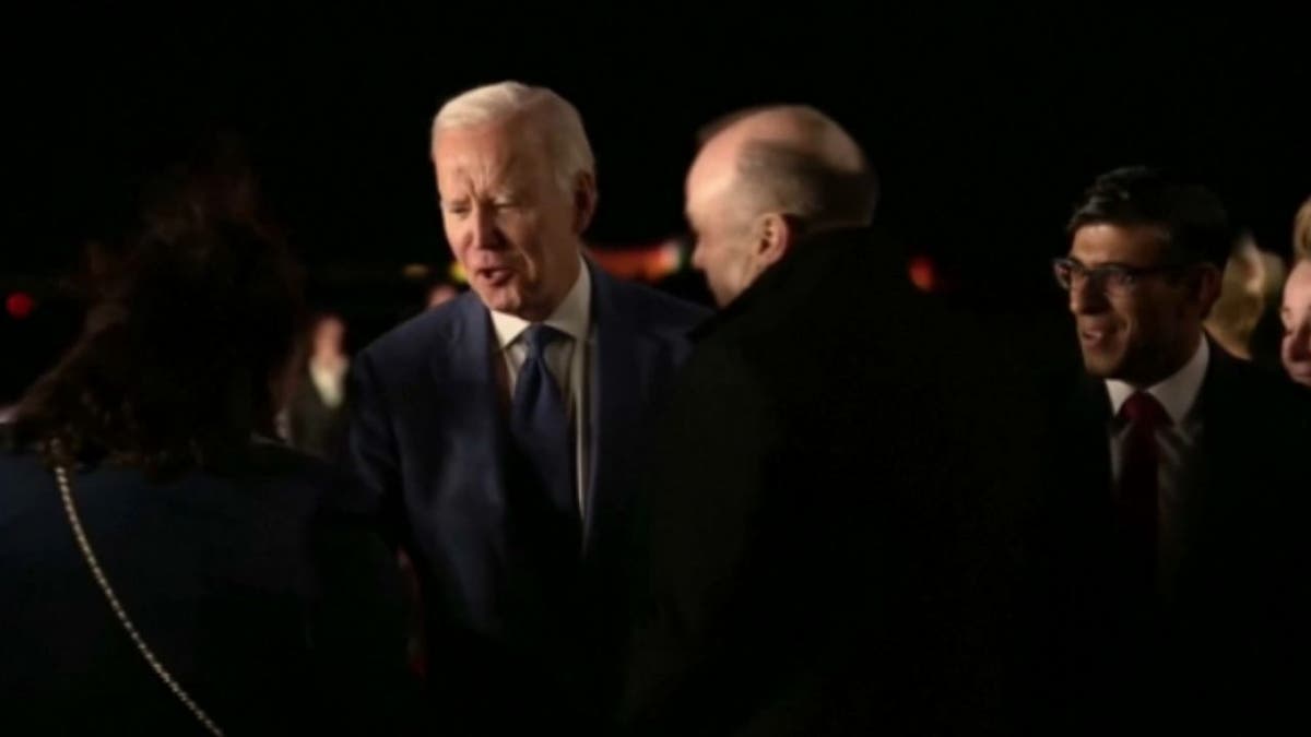 U.S. President Joe Biden lands Belfast, Ireland