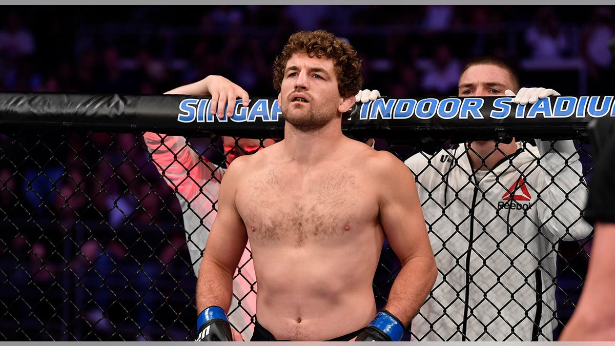 Ben Askren looks connected during fight