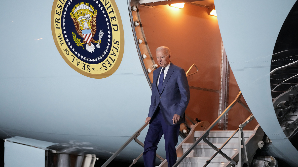President Biden arrives in Northern Ireland