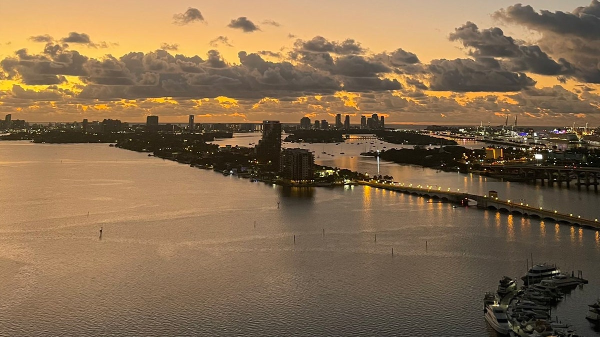 Aerial view of Miami 