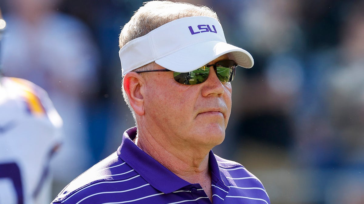 LSU's Brian Kelly in Orlando