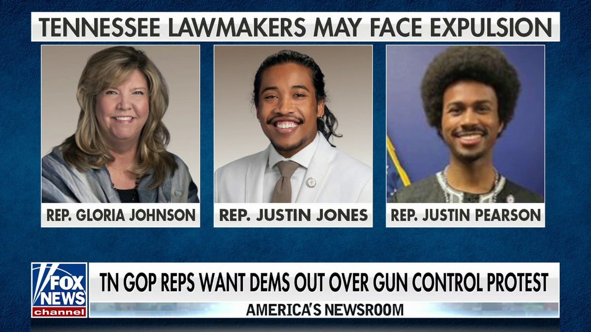 Tennessee House Speaker Calls For Expulsion Of Three Dems Who Led Gun ...