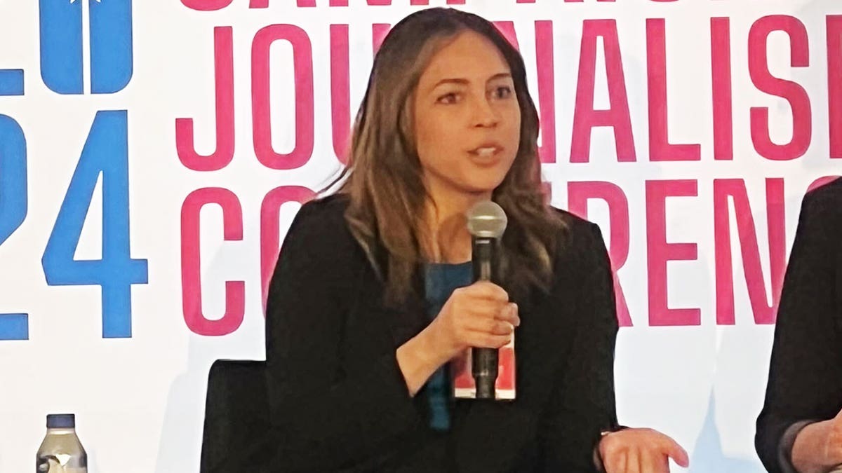 Ana Ceballos at 2024 Campaign Journalism Conference