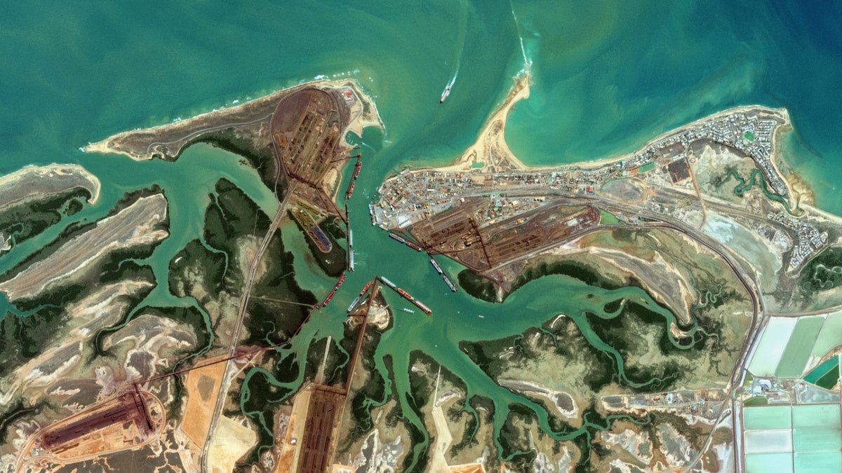 The port of Port Hedland, Western Australia