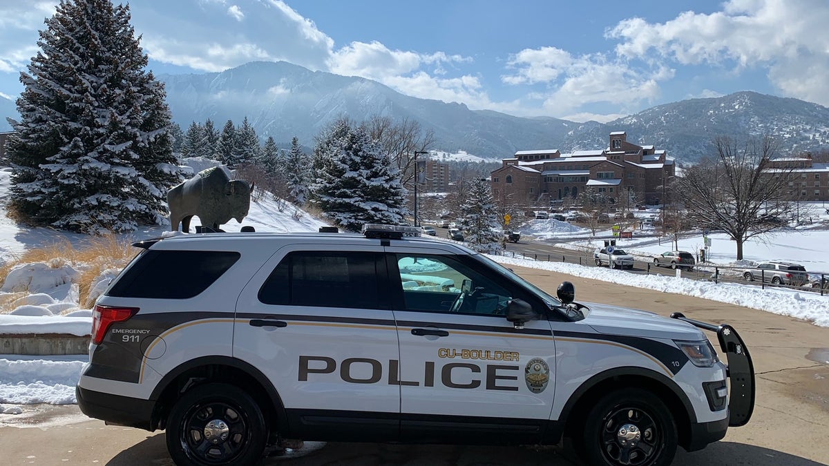 University of Colorado Boulder Police vehicle