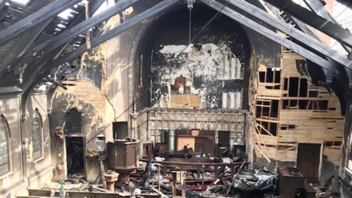 Boston-area church fire