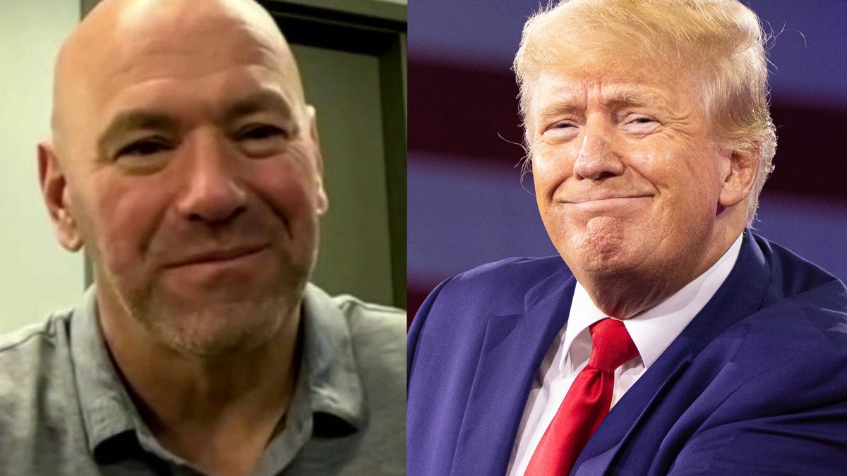 Dana White and Donald Trump