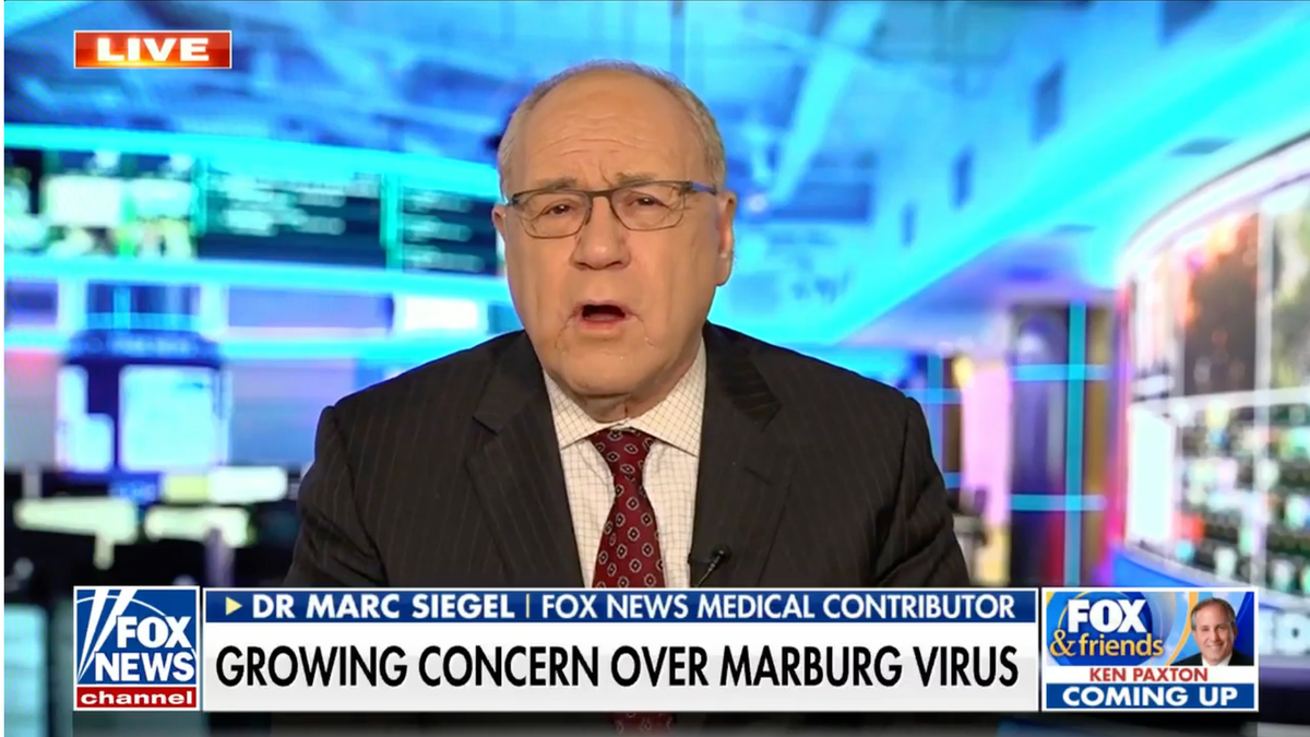 Dr. Marc Siegel - Marburg virus
