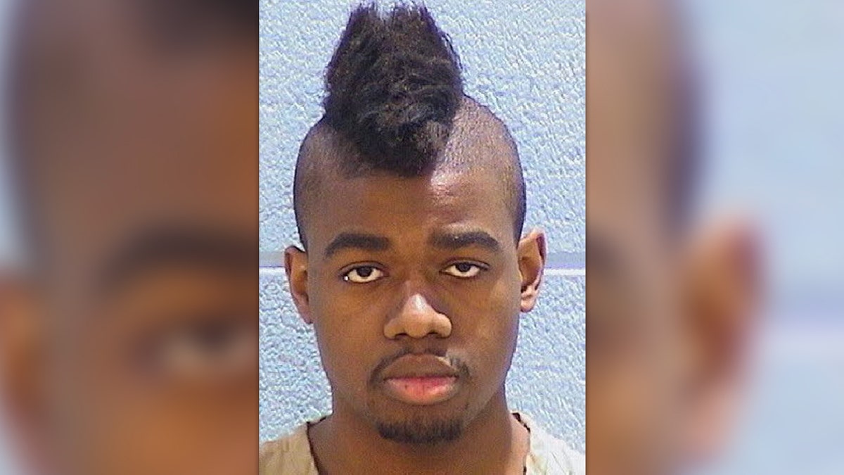 Frank Redd mug shot with mowhawk