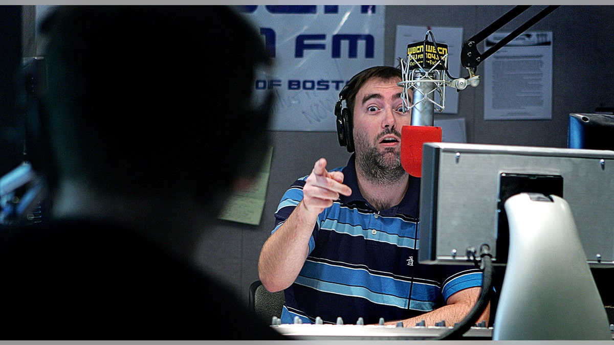 Fred Toucher in studio