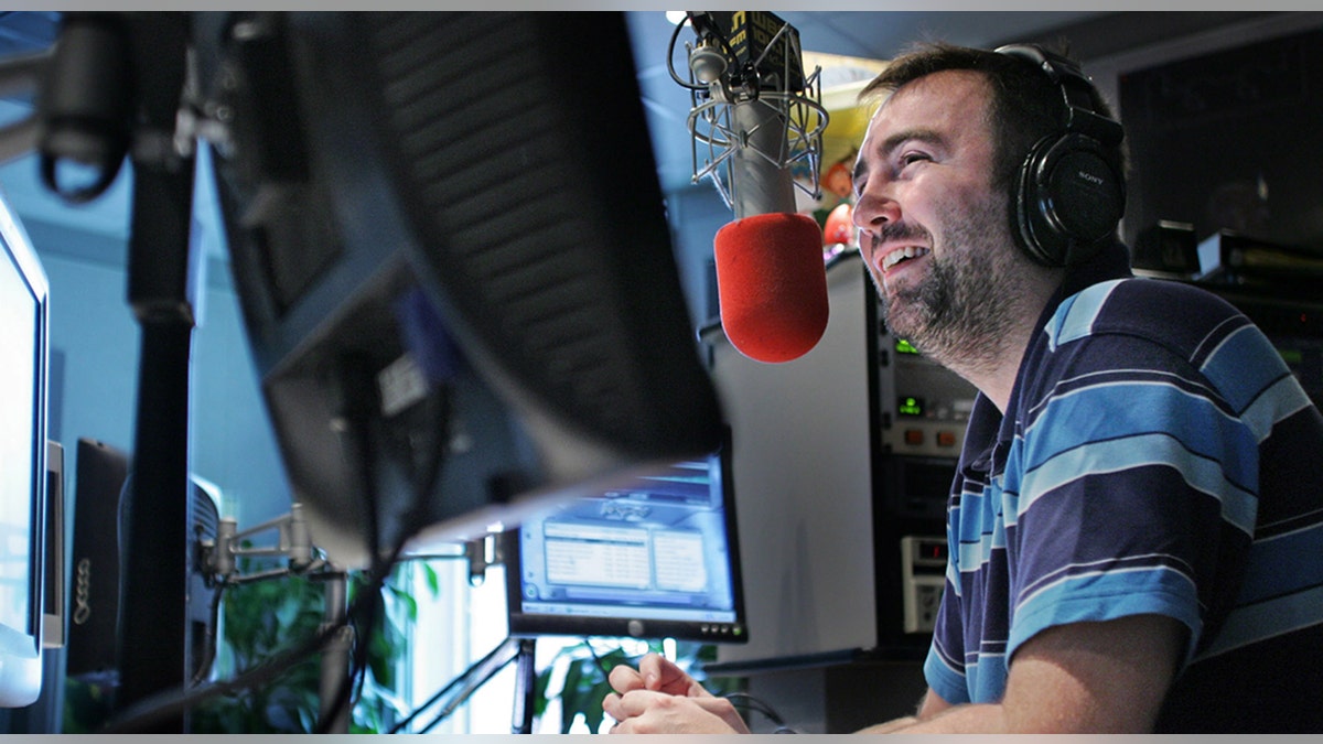 Fred Toucher in studio