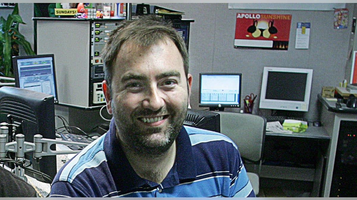 Fred Toucher in studio