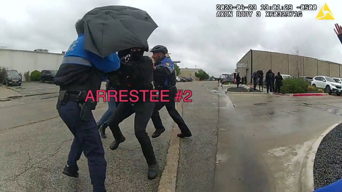 Texas police release video of arrests after Antifa attacks peaceful drag show protesters Fox News