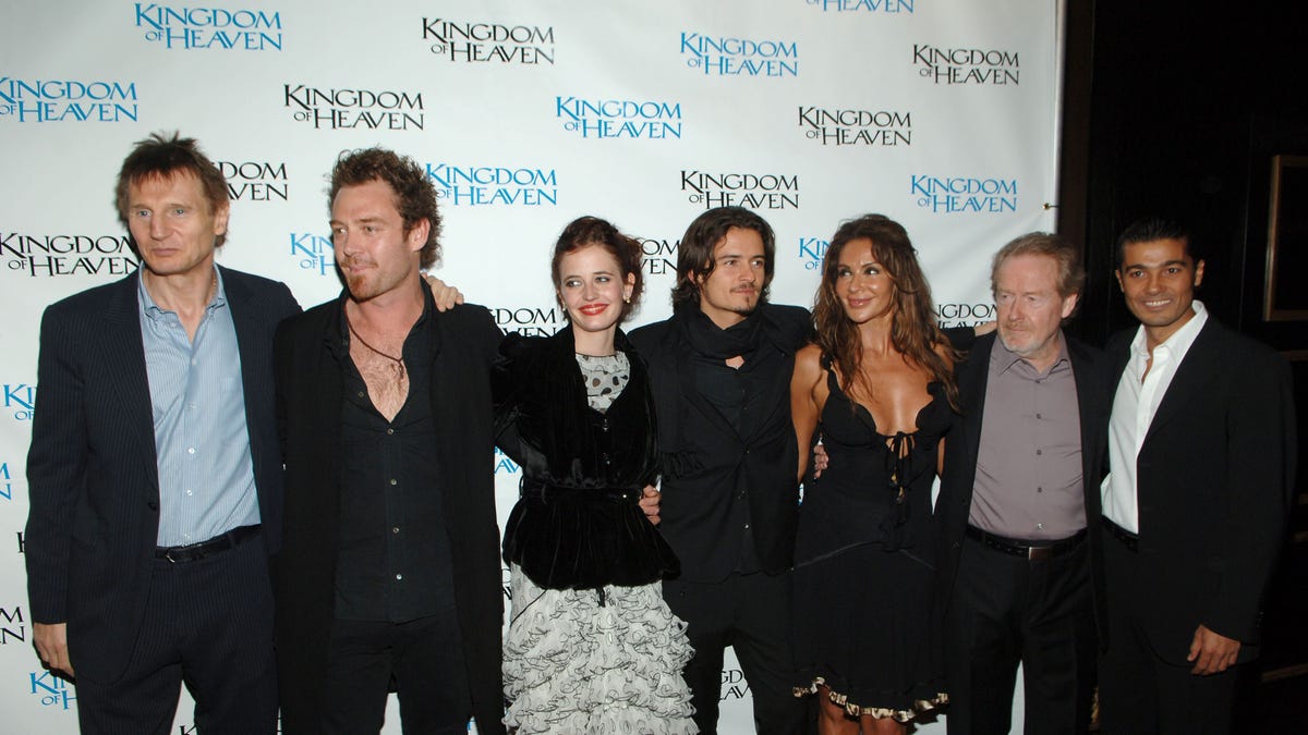 Liam Neeson, Marton Csokas, Eva Green, Orlando Bloom, Giannina Facio, Ridley Scott
