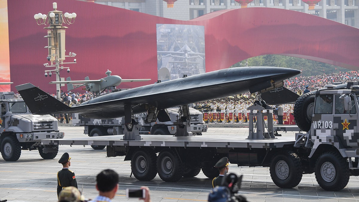 Chinese drone during military parade