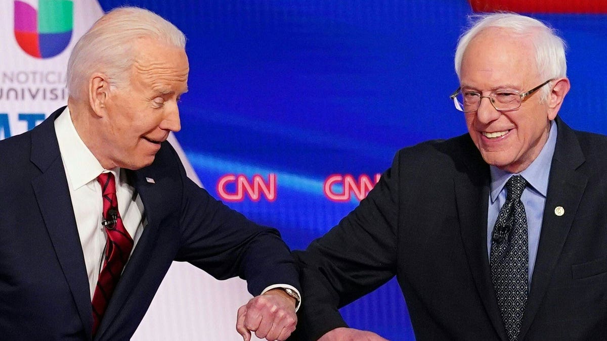 Sen. Bernie Sanders and President Joe Biden