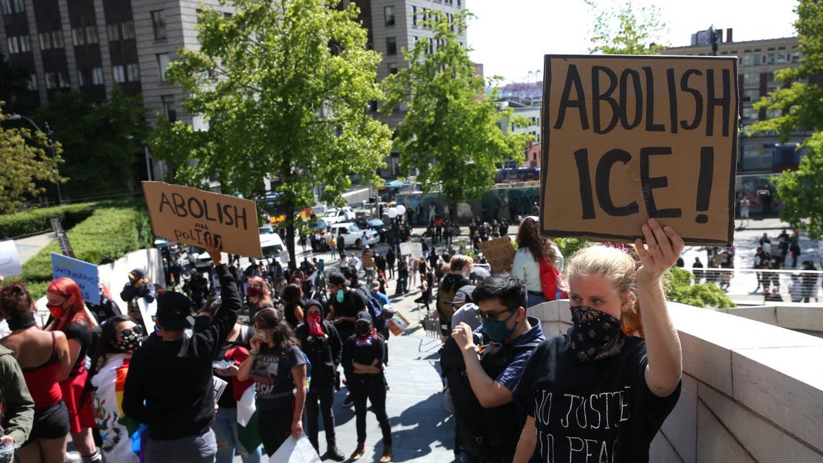 Seattle protestors against ICE