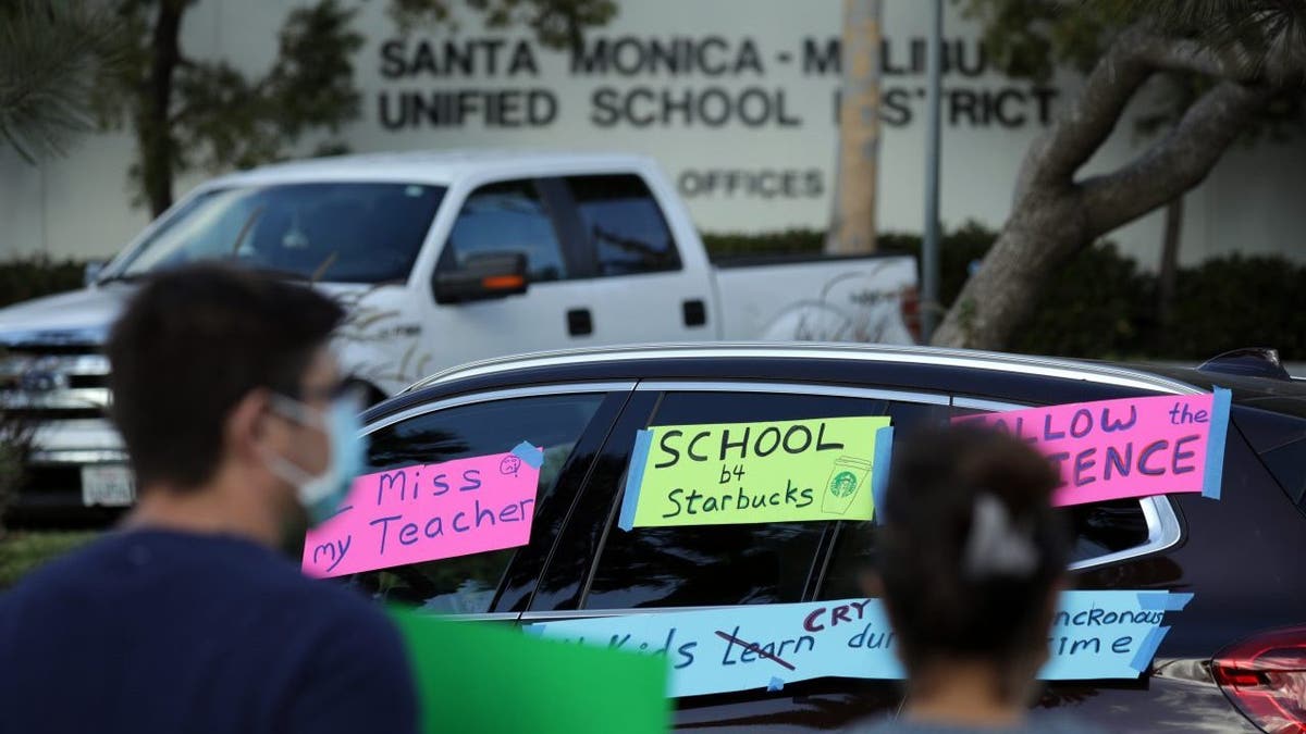 Parents and students protest