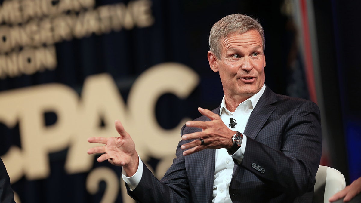 Tennessee Gov. Bill Lee on CPAC stage