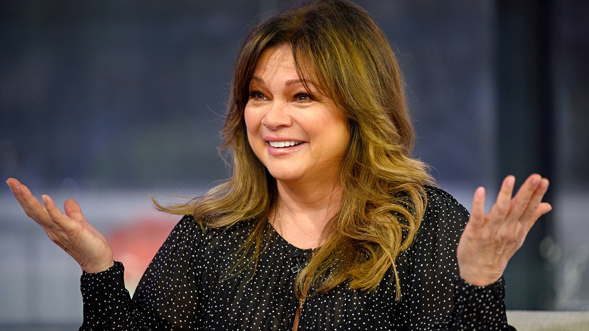 Close up of Valerie Bertinelli smiling