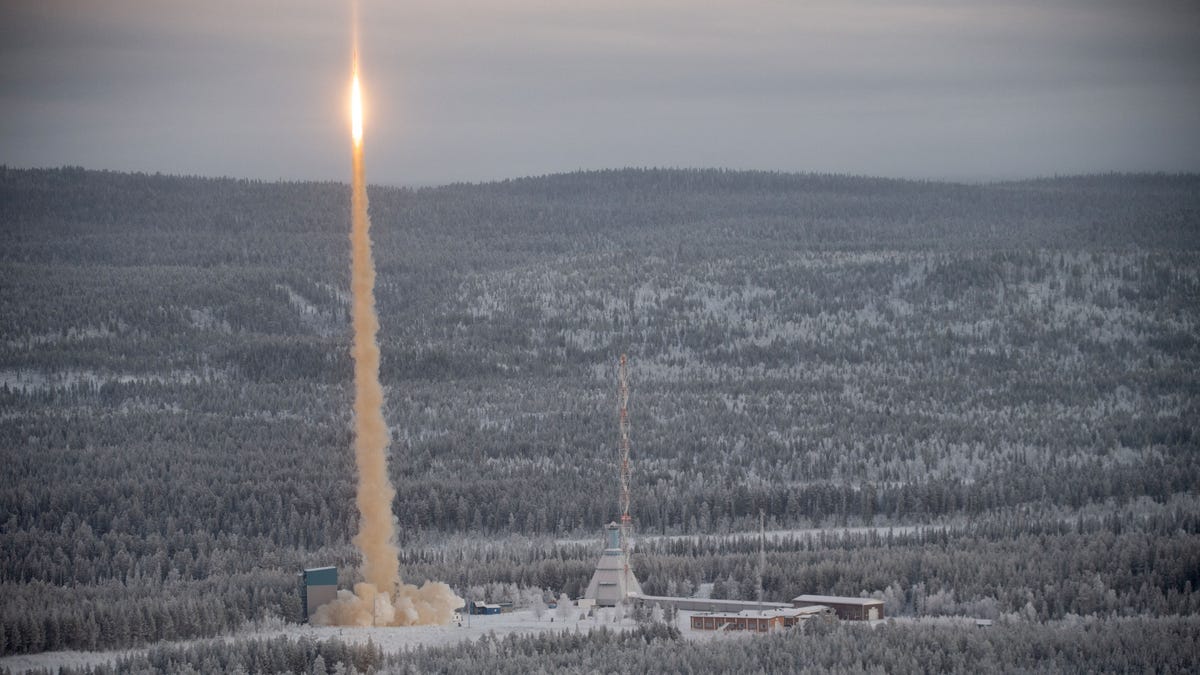 Sweden Rocket launch