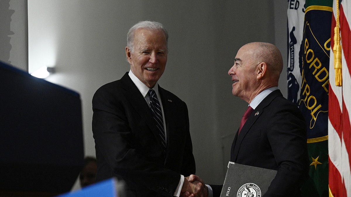 Biden and Mayorkas