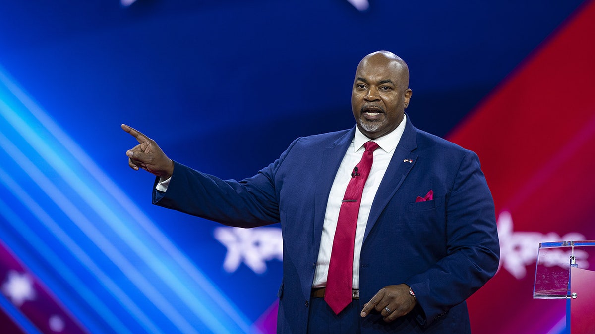 Mark Robinson speaks at CPAC