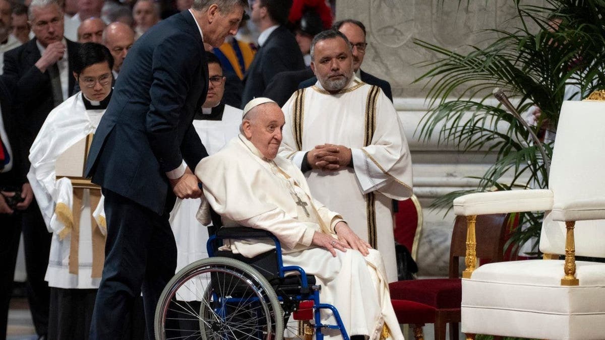 Pope Francis at Chrism Mass