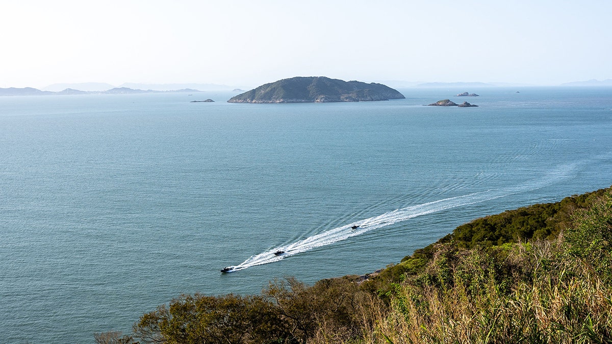 Three boats