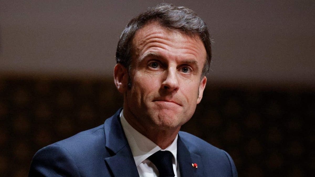 France's Macron Met With Angry Protests During Speech In Netherlands ...