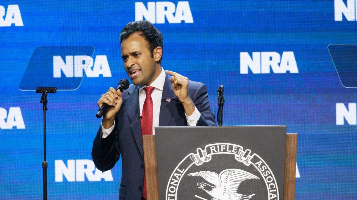 Republican presidential candidate Vivek Ramaswamy