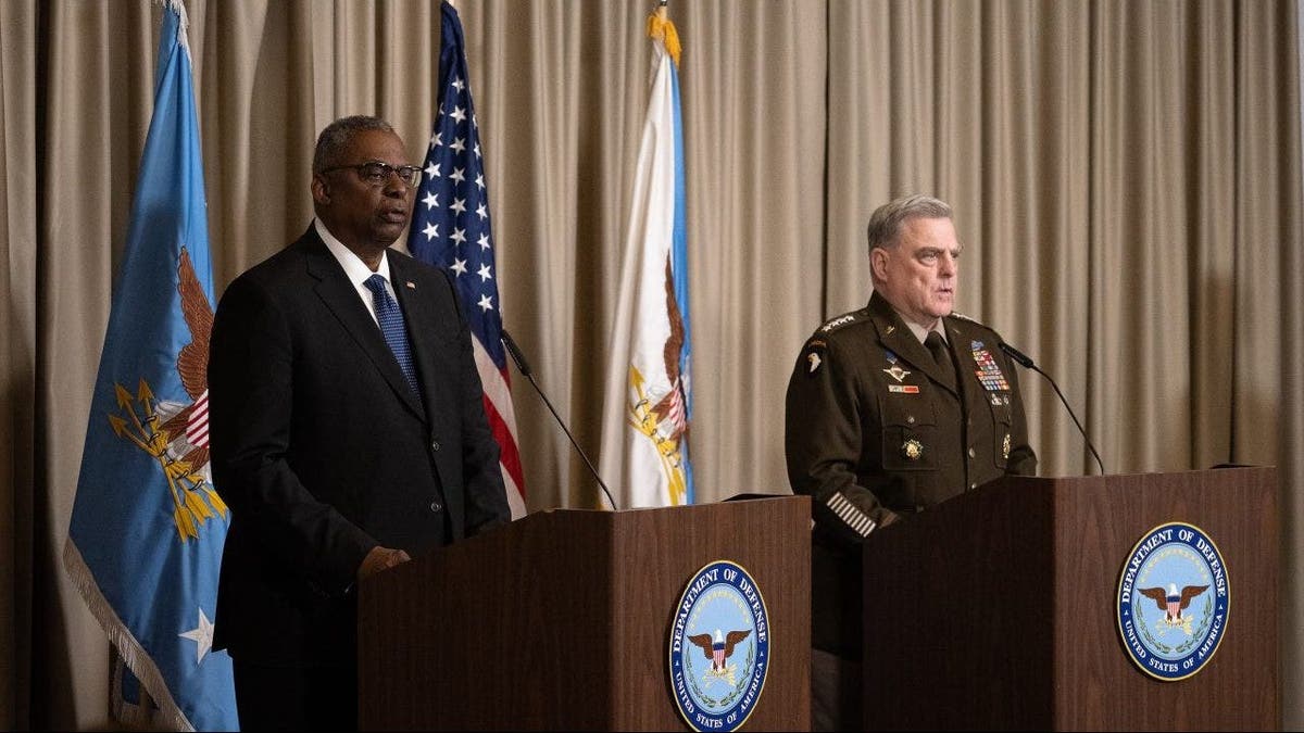 Lloyd Austin and Mark Milley