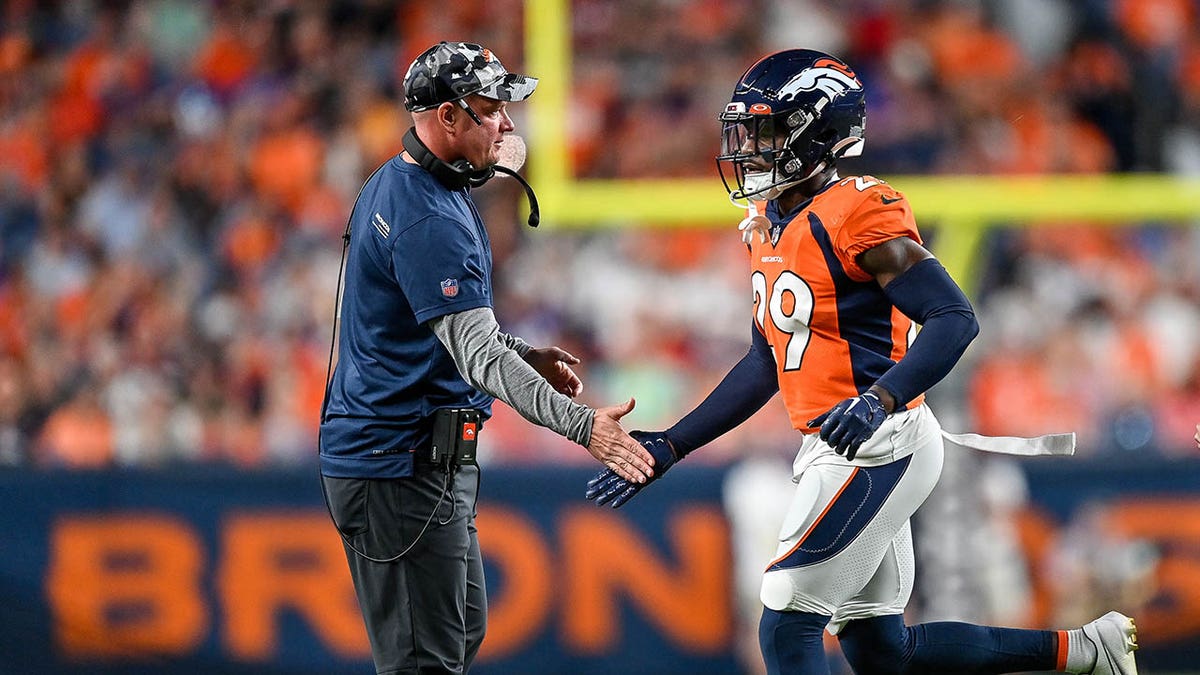 Faion Hicks during a preseason game