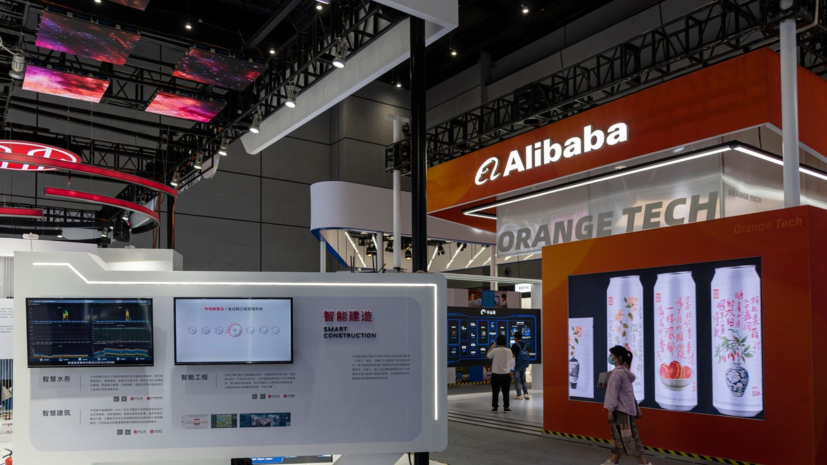 Alibaba booth at Shanghai expo