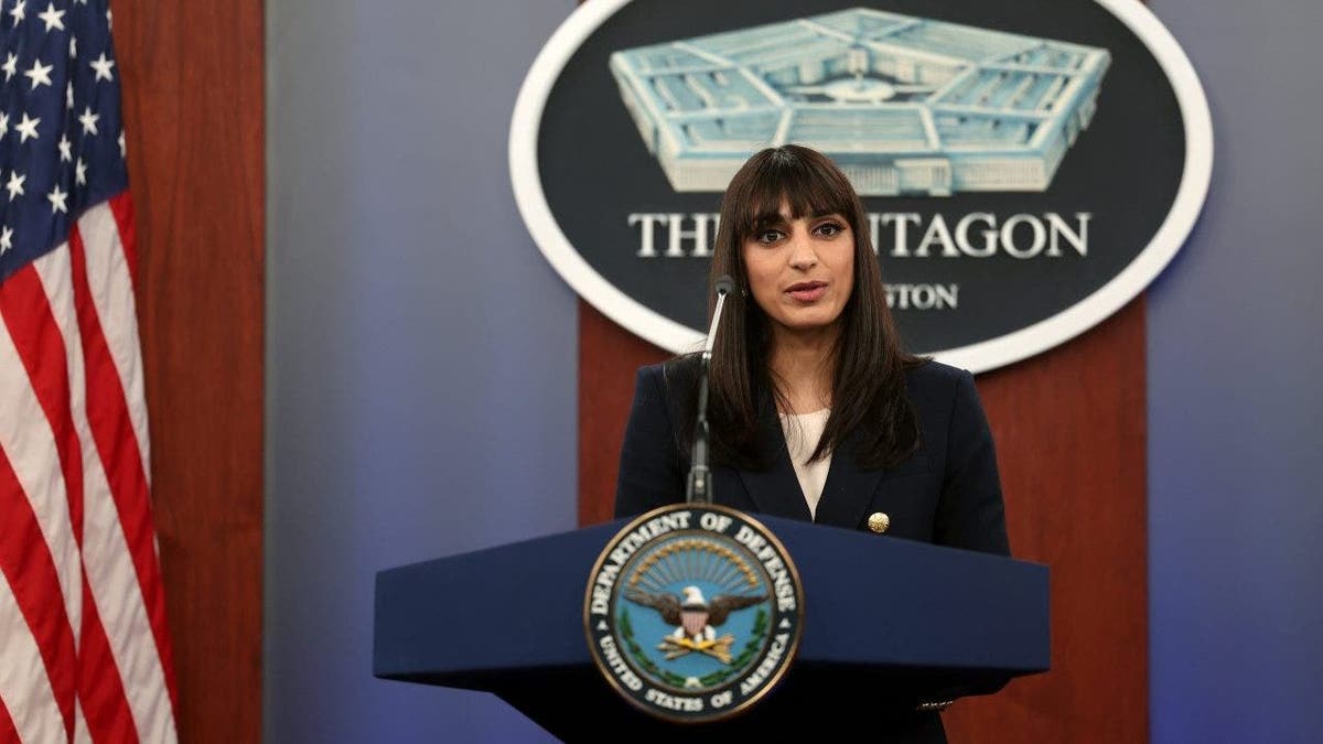 Pentagon spokeswoman Sabrina Sengh