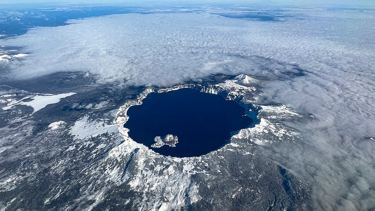 lago da cratera oregon