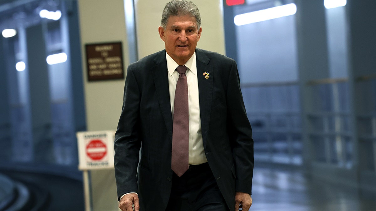 Manchin in the Capitol