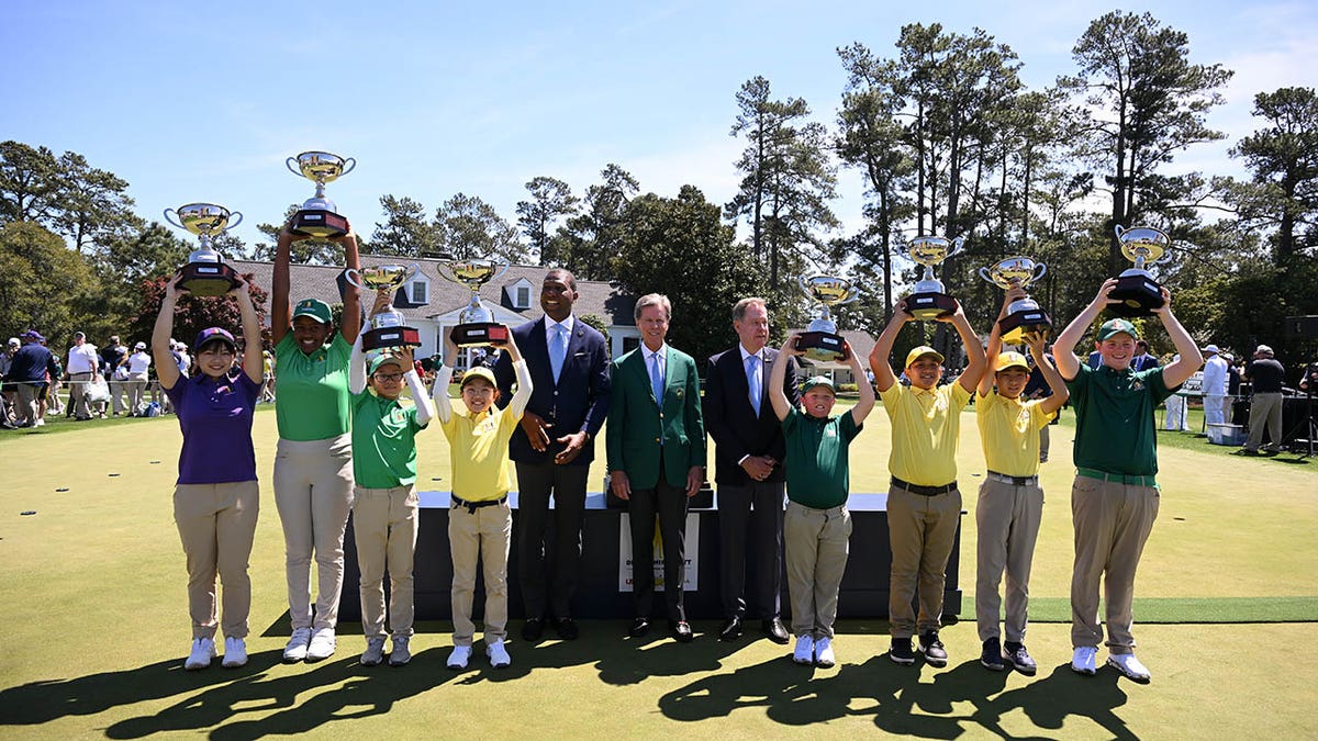 The Drive, Chip and Putt Championship winners at Augusta National Golf in 2023