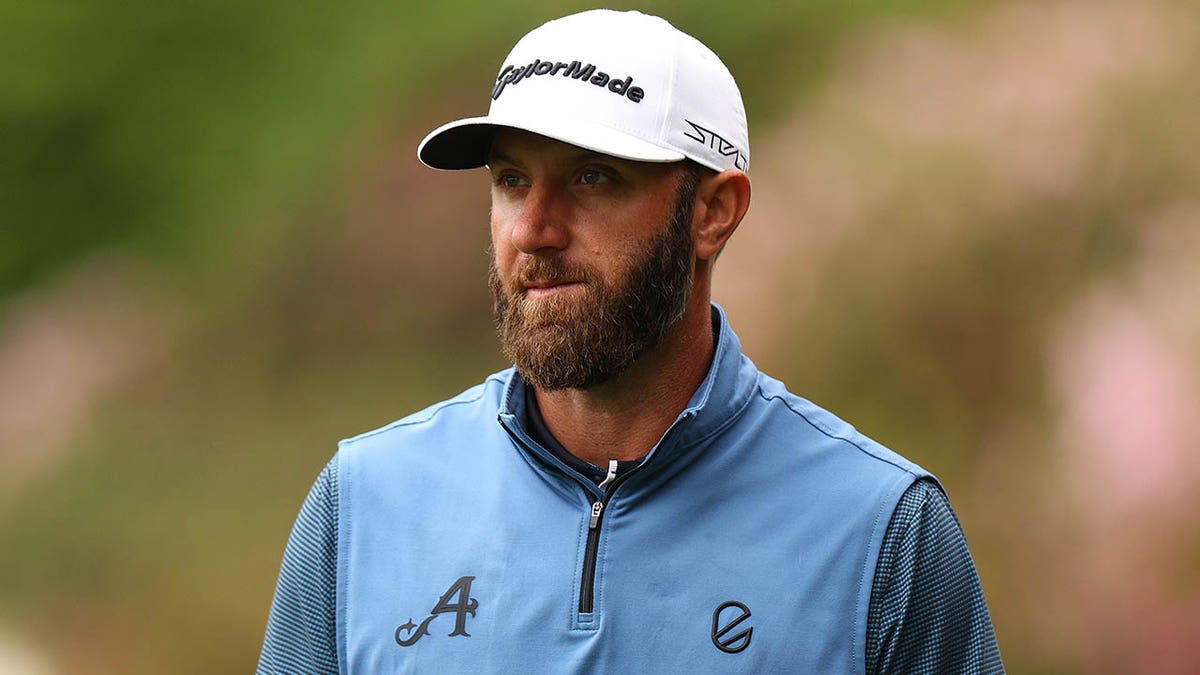 Dustin Johnson at Augusta National