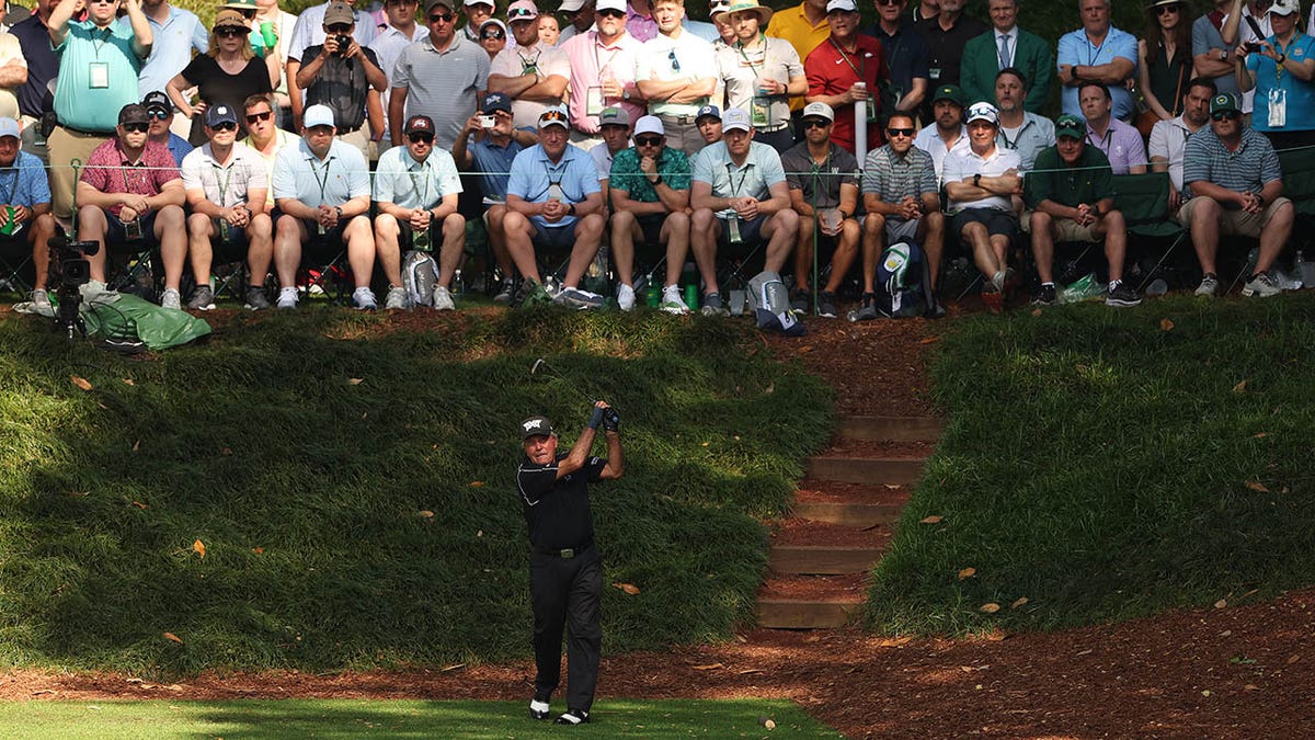 Gary Player at the Masters Par-3 contest