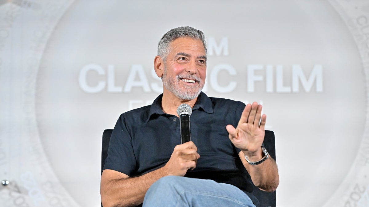 George Clooney at film event
