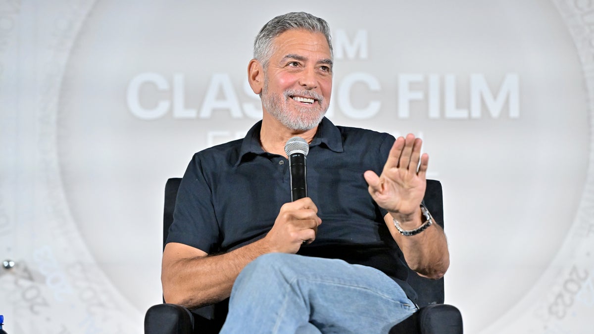 George Clooney at film event