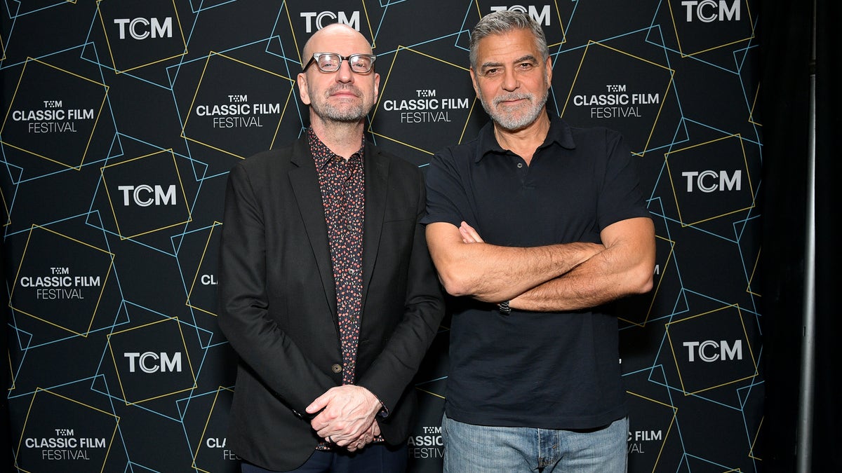 Steven Soderbergh George Clooney red carpet