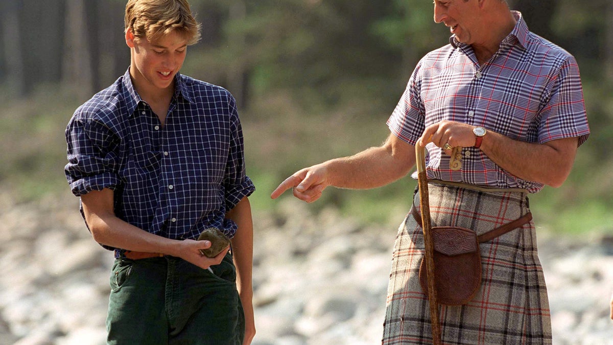 Prince Charles With Prince William