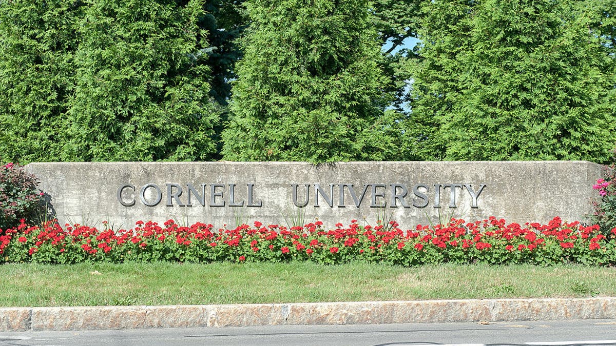 Cornell campus sign