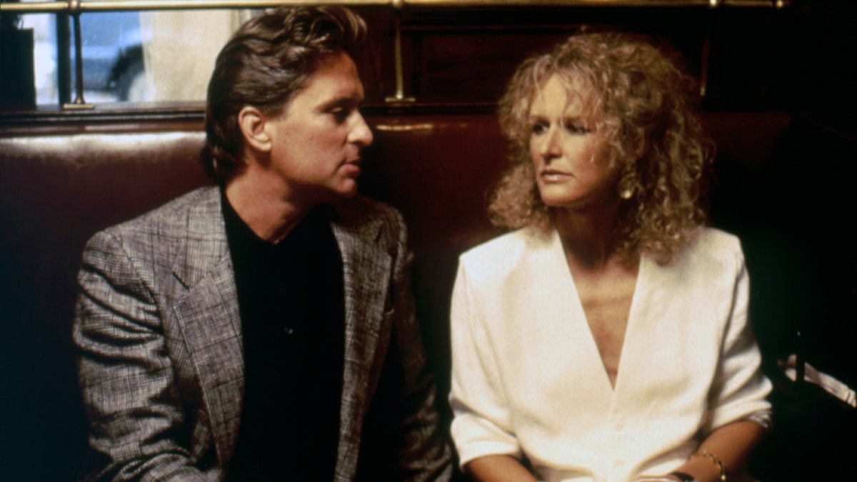 Glenn Close and Michael Douglas