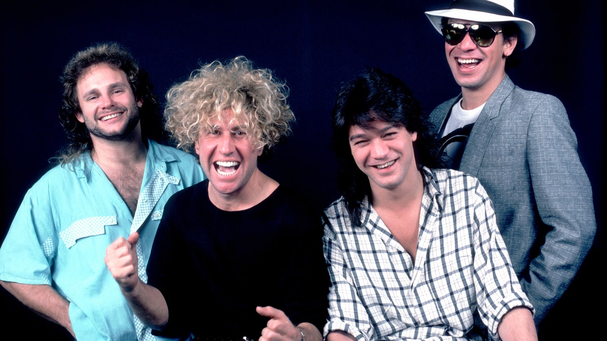 Van Halen 1986 portrait