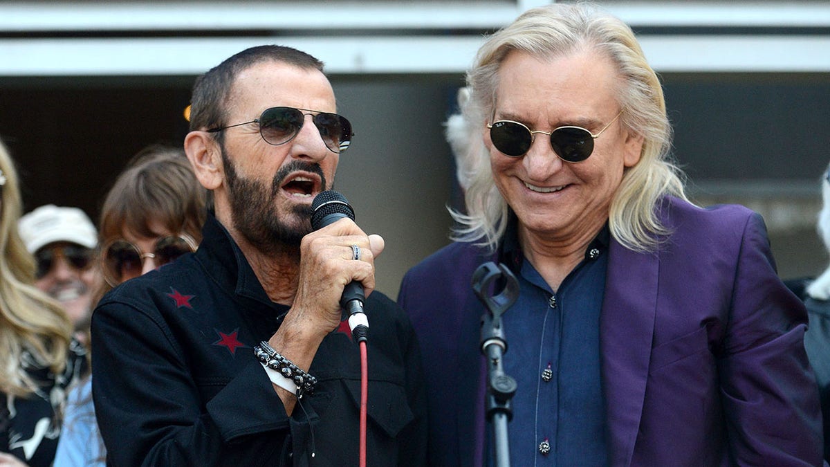 Ringo Starr and Joe Walsh